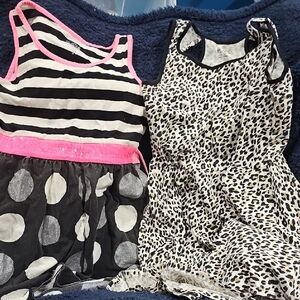 Stylish Kids' Black and White Tops Set